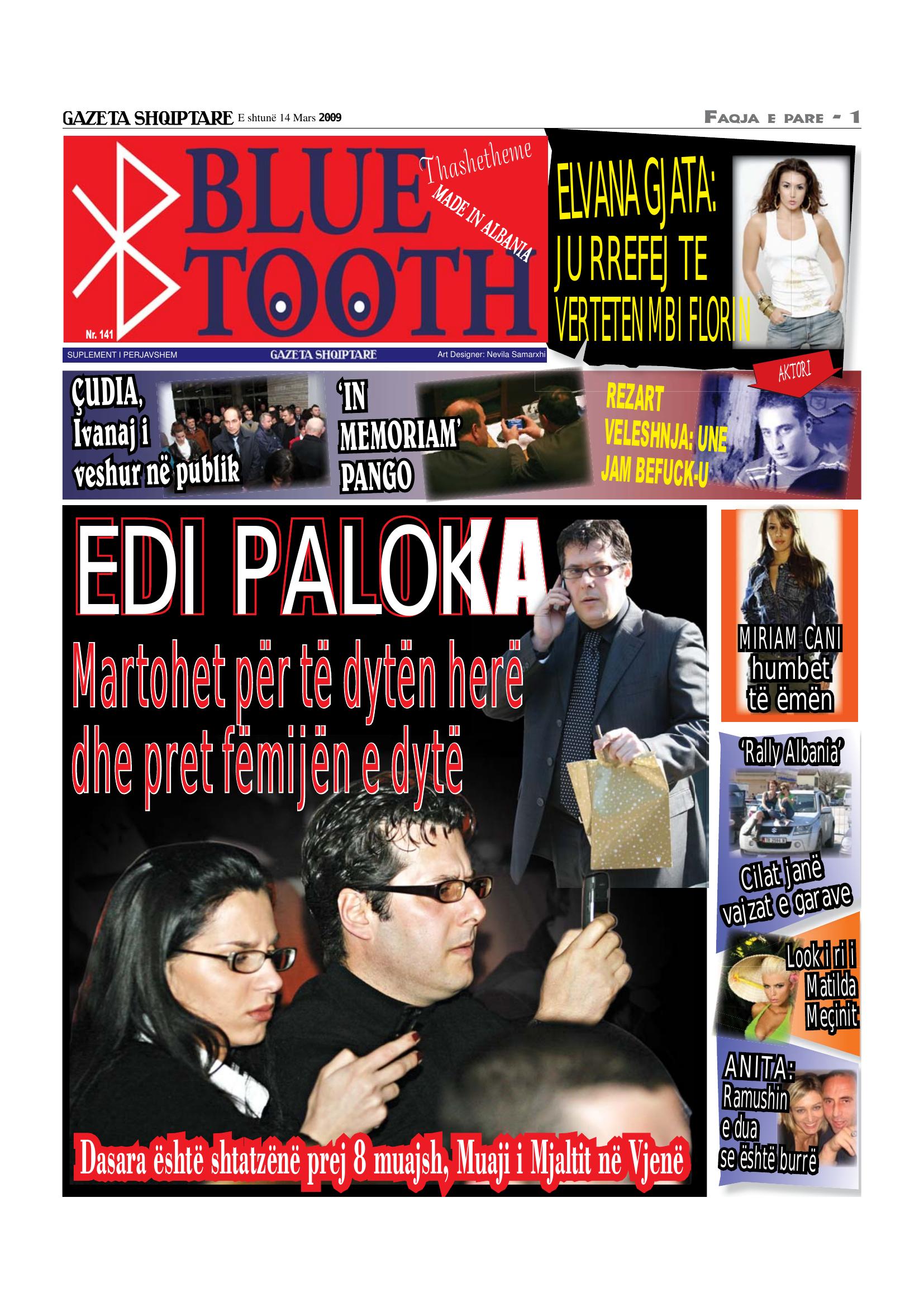Gazeta Shqiptare 2009-03-14